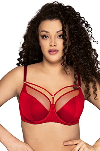 Ava 1030/1 Novato Lux Maxi Reggiseno Semi Imbottito Rosso 1J