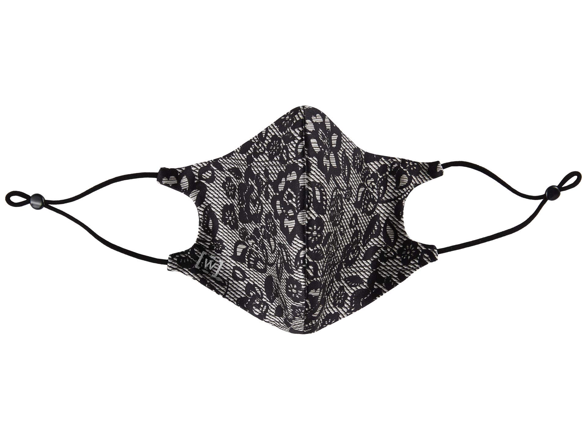 Wolford maschera in pizzo seta unisex con elastici