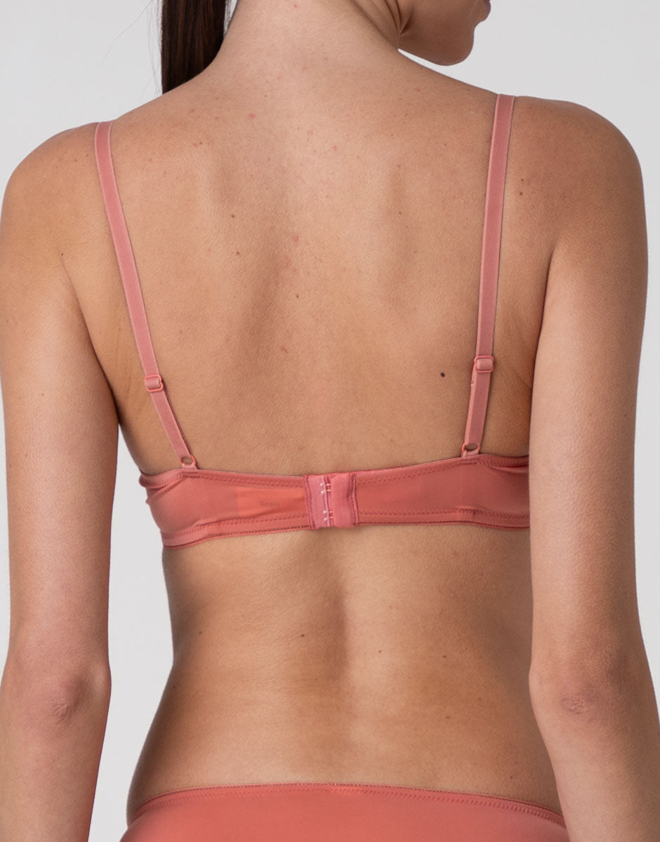 Lovable Stylish Lace reggiseno con ferretto terracotta in pizzo