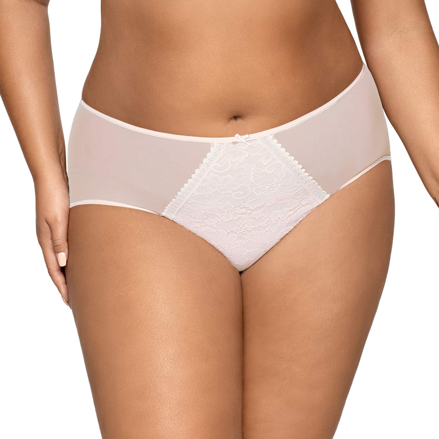 Ava 1396 slip pizzo nero classico