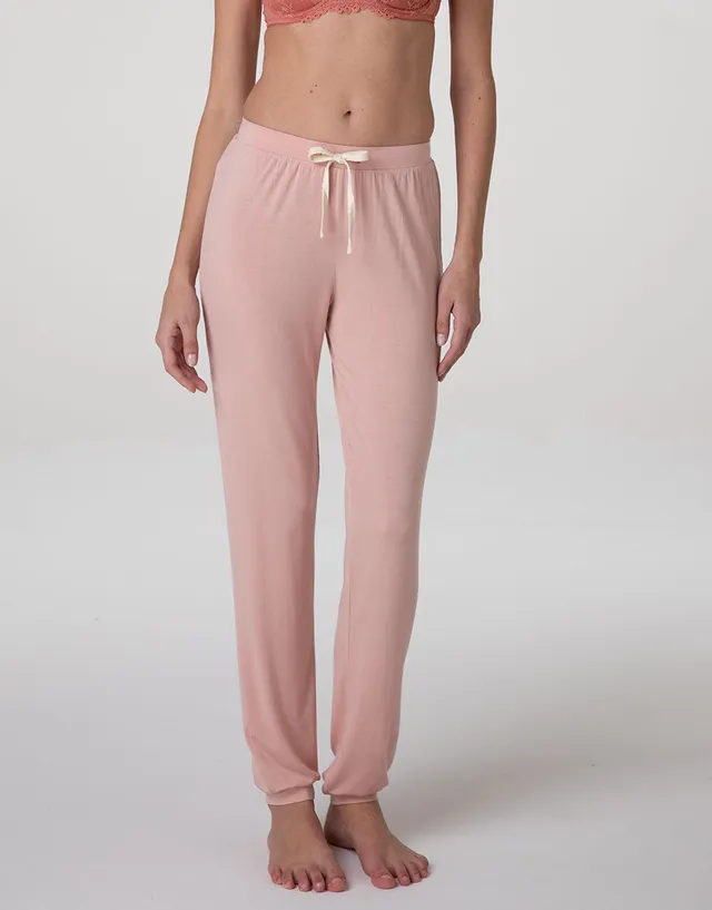 Lovable Pantaloni Lunghi Pigiama Viscosa Rosa Blush
