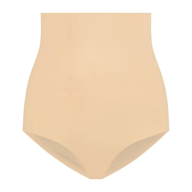Bye Bra Invisible E30905 slip vita alta contenitivo beige