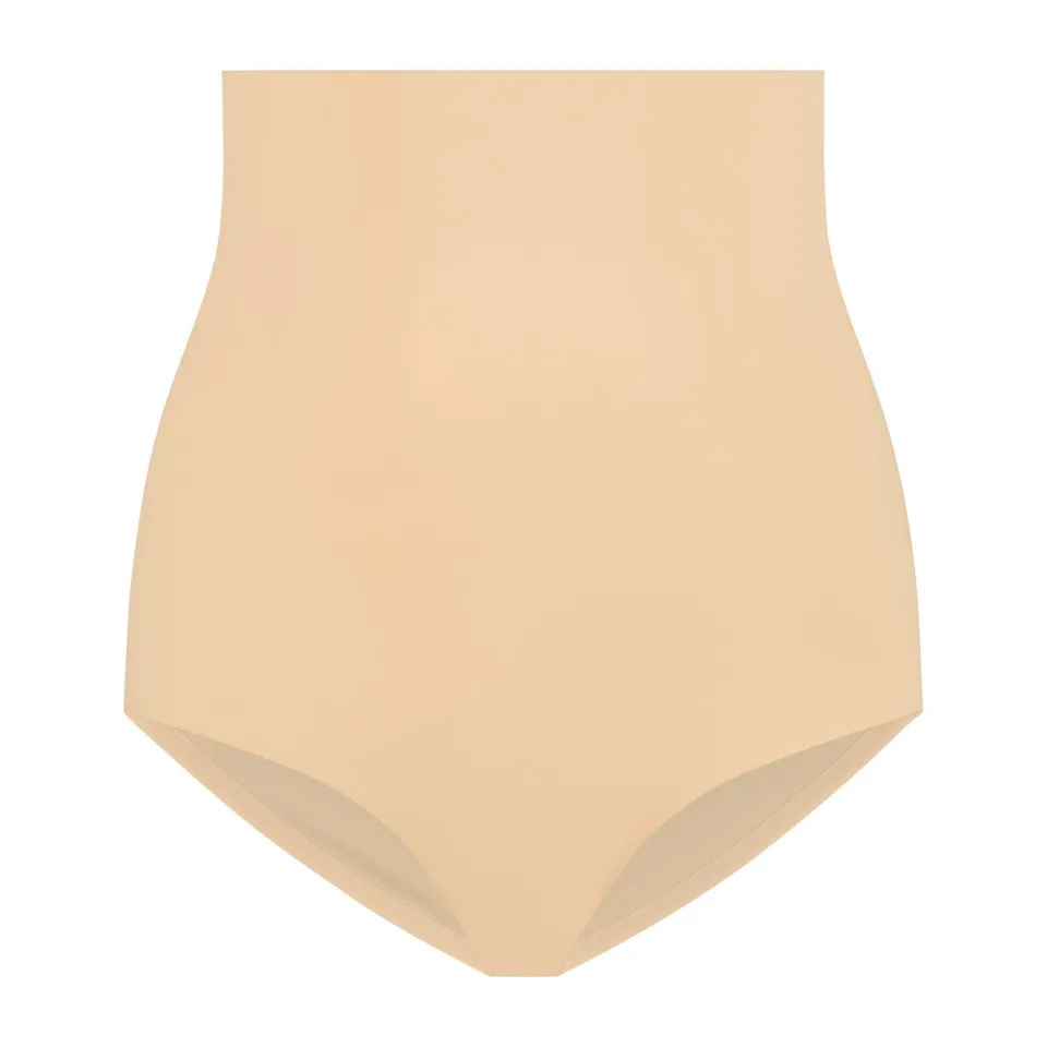 Bye Bra Invisible E30905 slip vita alta contenitivo beige