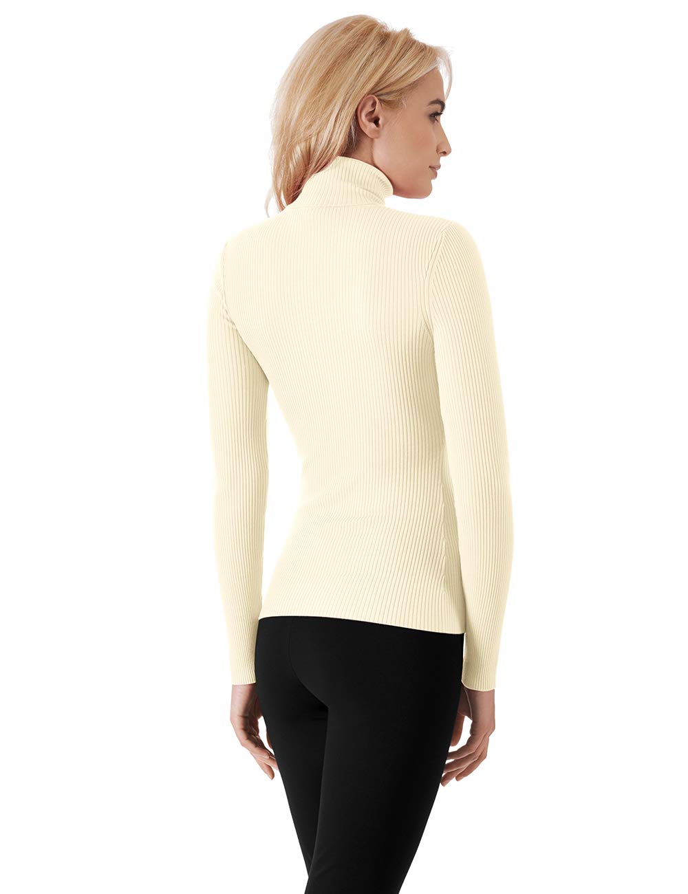 Wolford Merino Fine Rib maglia maniche lunghe lana