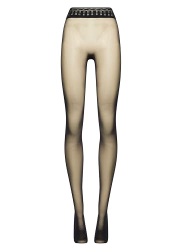 Wolford Fatal 15 collant velati neri 15 den 2 pezzi S