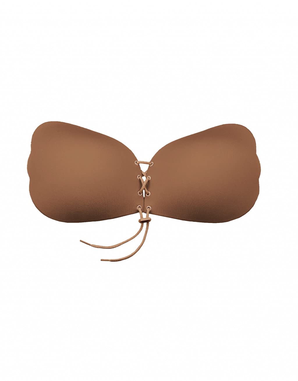 Bye Bra Lace-It Reggiseno Adesivo Marrone Coppa D Push-Up