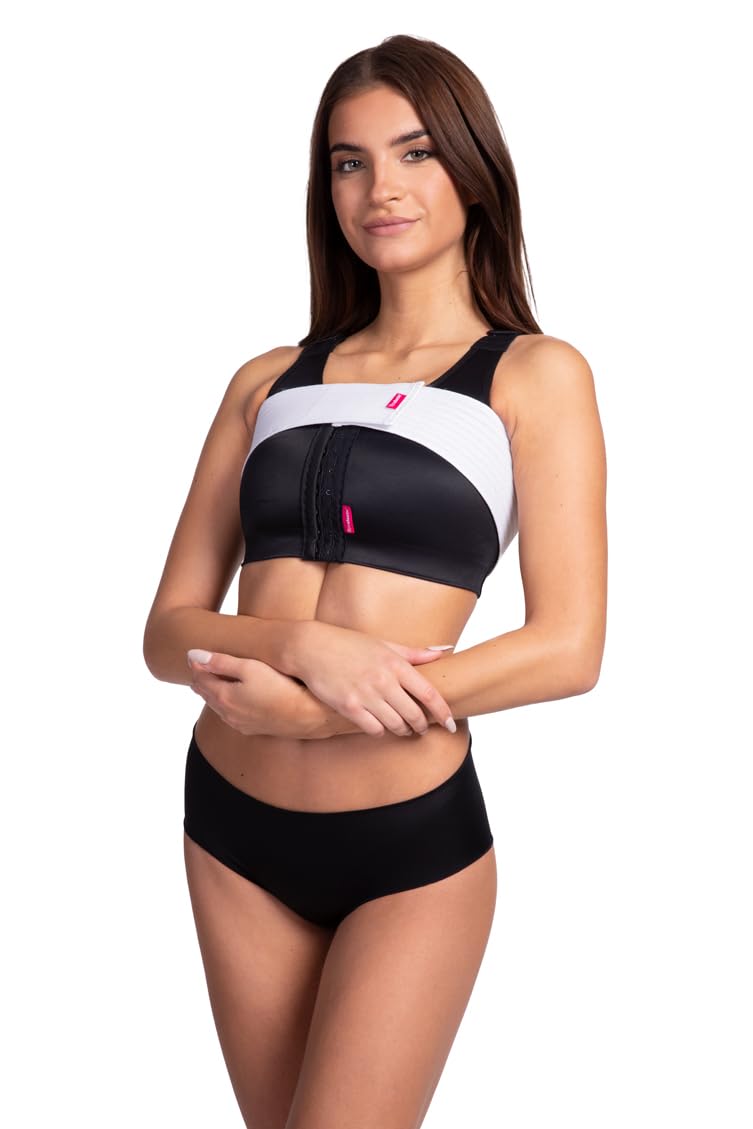 Lipoelastic SI 01 fascia seno post operatoria nero M/L stabilizzante