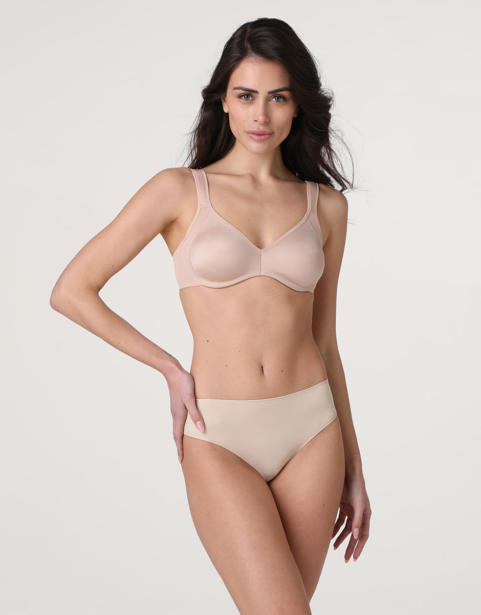 Lovable Modern Shaping Minimizer reggiseno cipria con ferretto