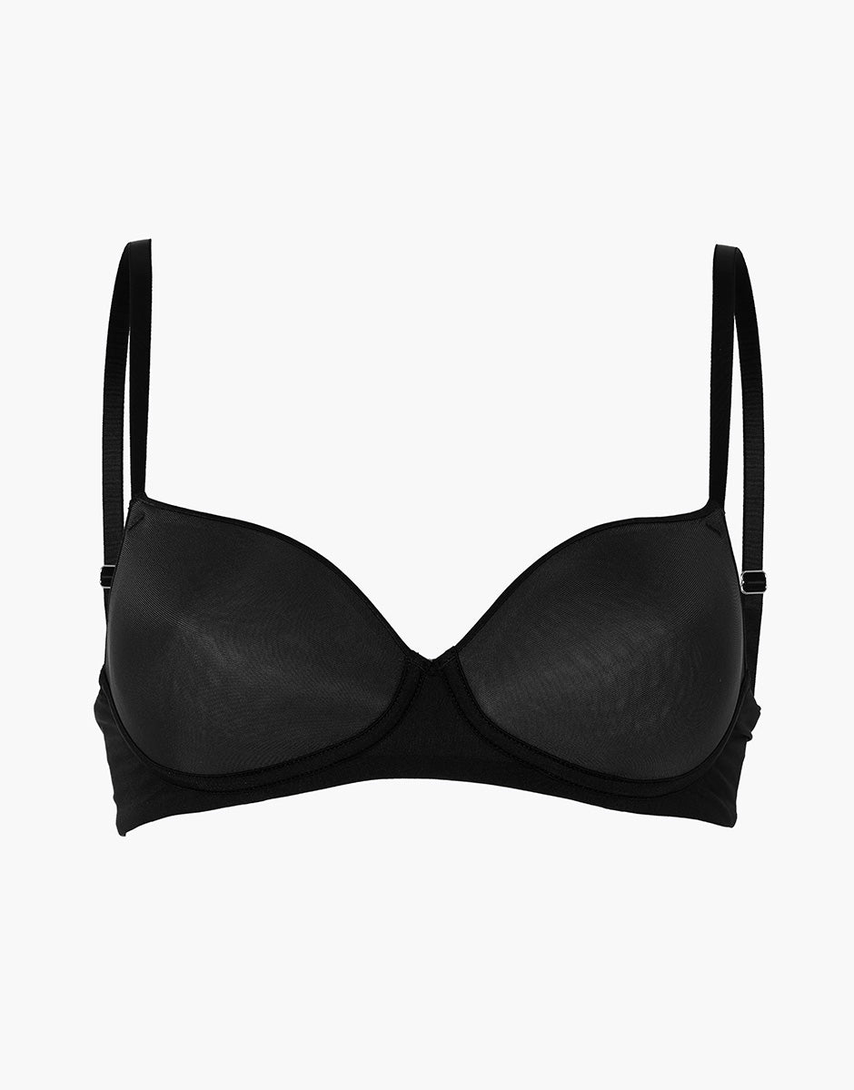 Lovable Invisible Breeze reggiseno senza ferretto nero leggero