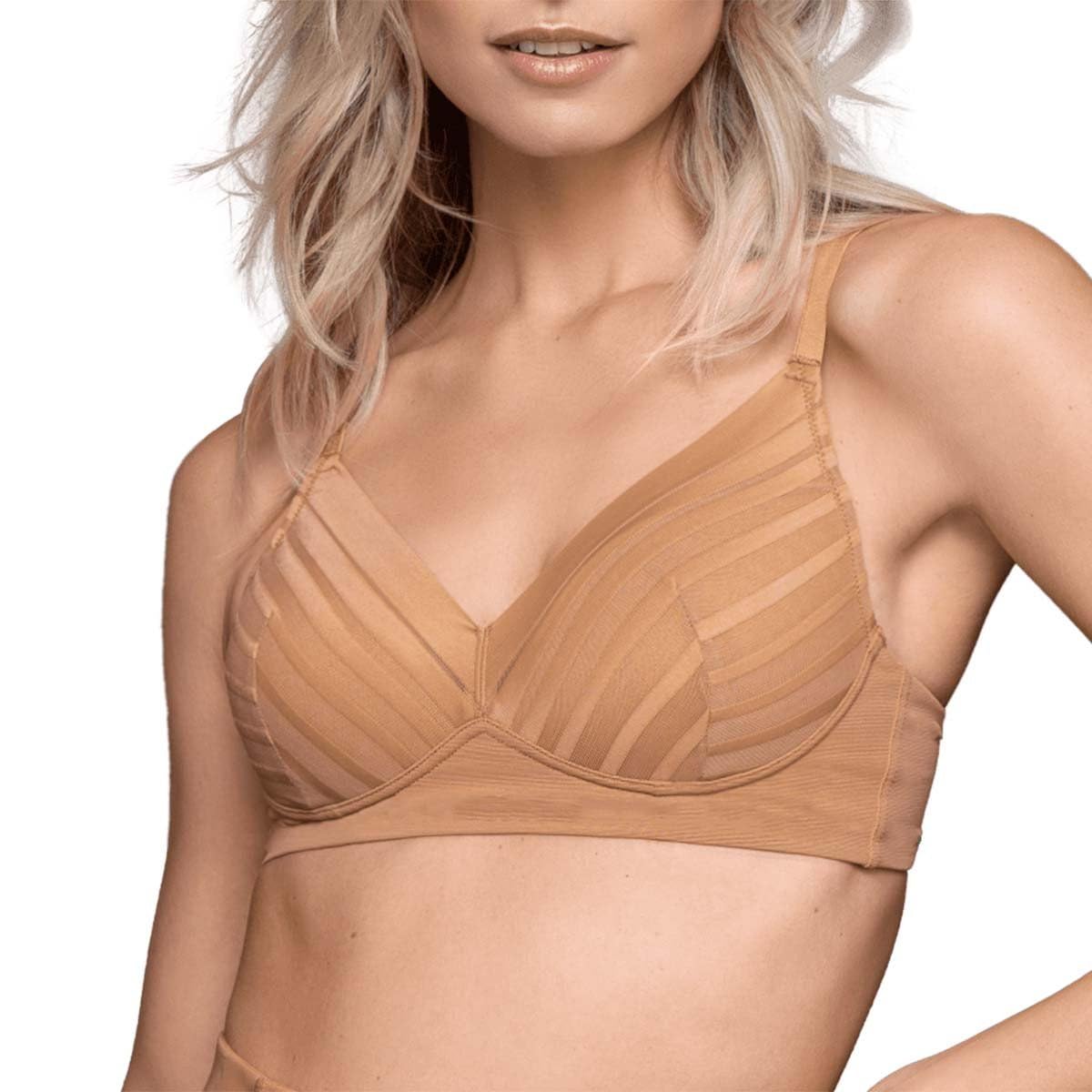 Bye Bra Powermesh Bralette Pizzo Senza Ferretto Rete Donna