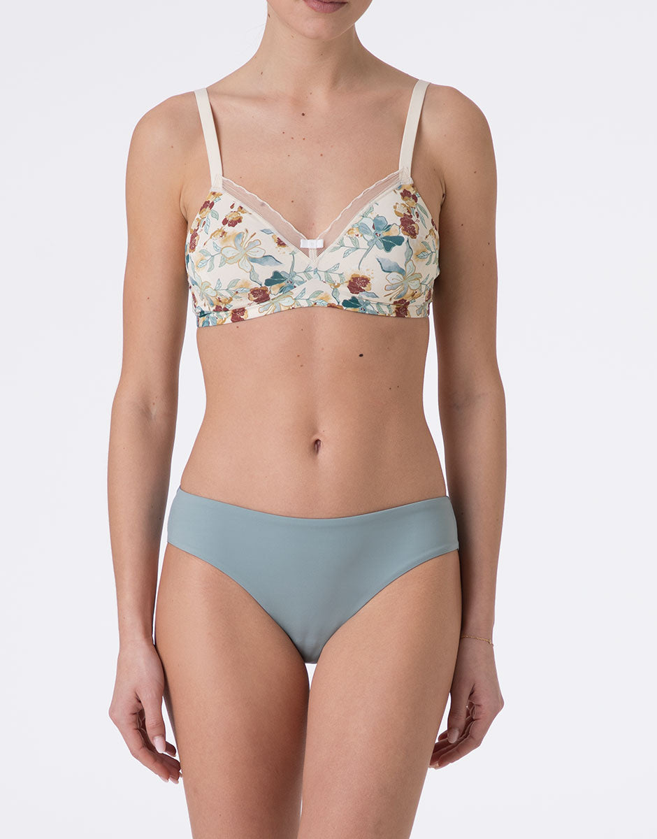 Lovable Invisible L0153 slip donna azzurro senza cuciture