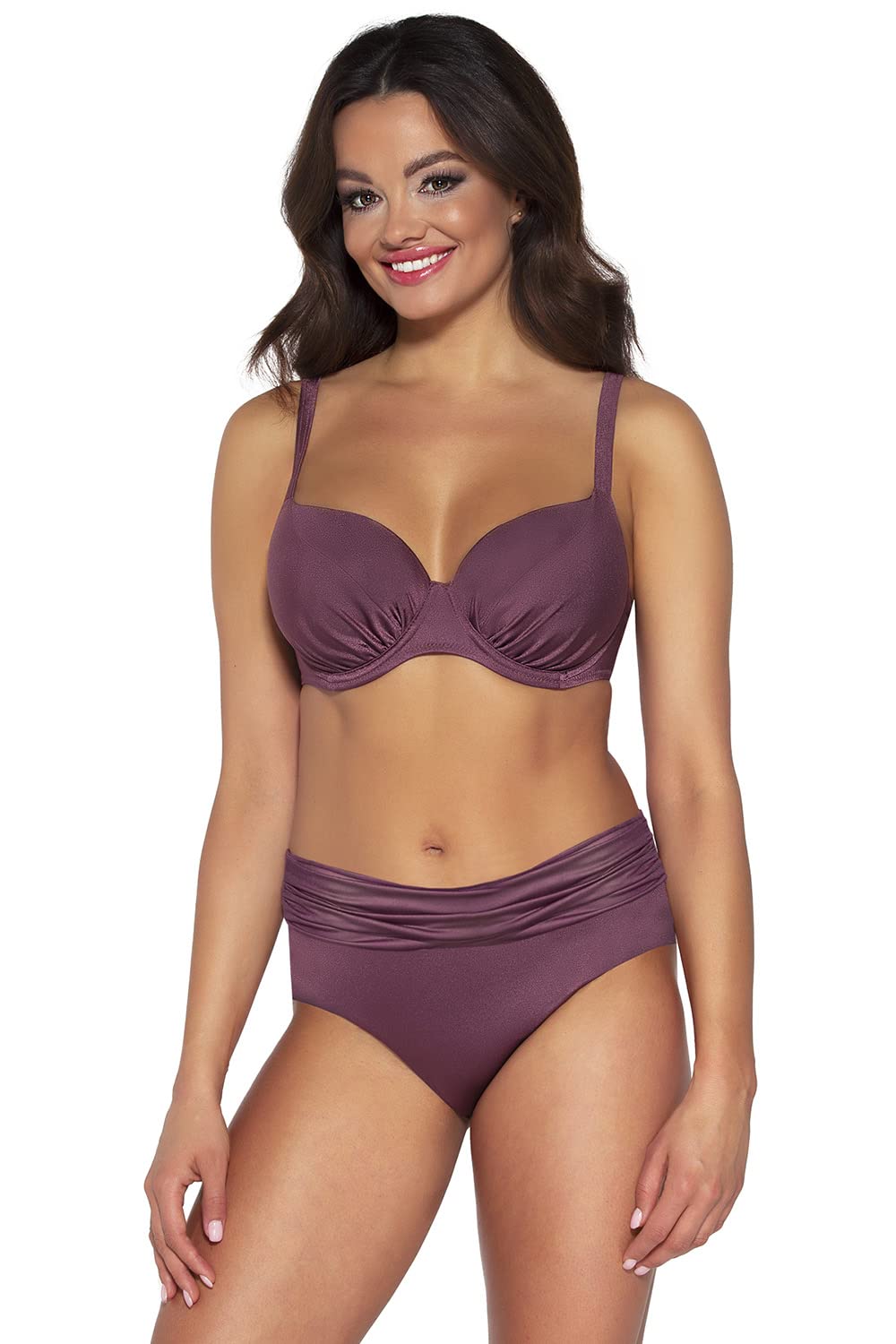 Ava SK-168/1 Maxi top bikini imbottito 7F lucido