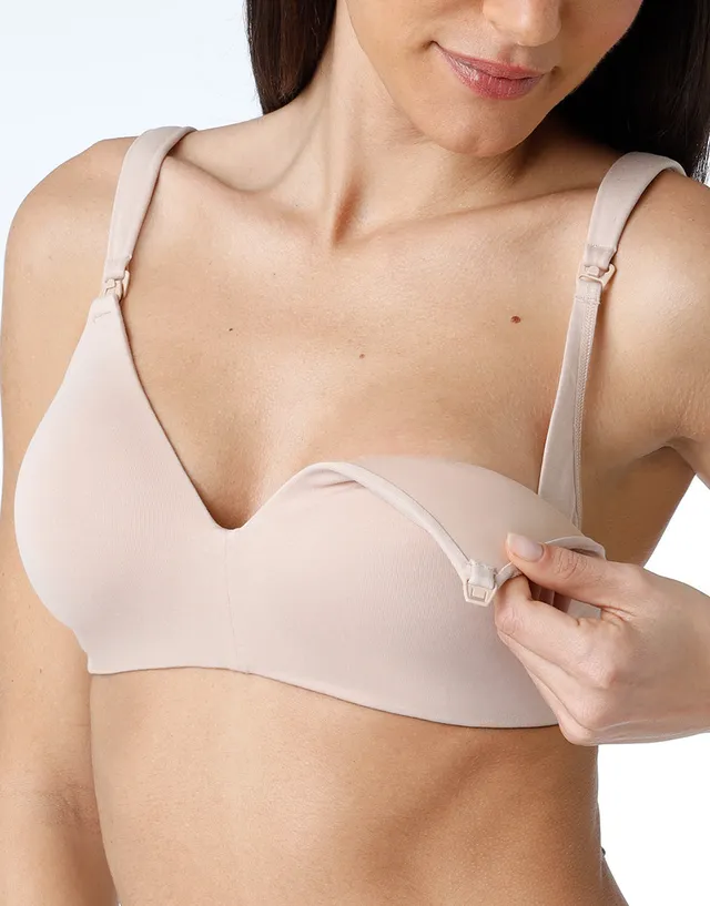 Lovable Maternity reggiseno allattamento senza ferretto cipria