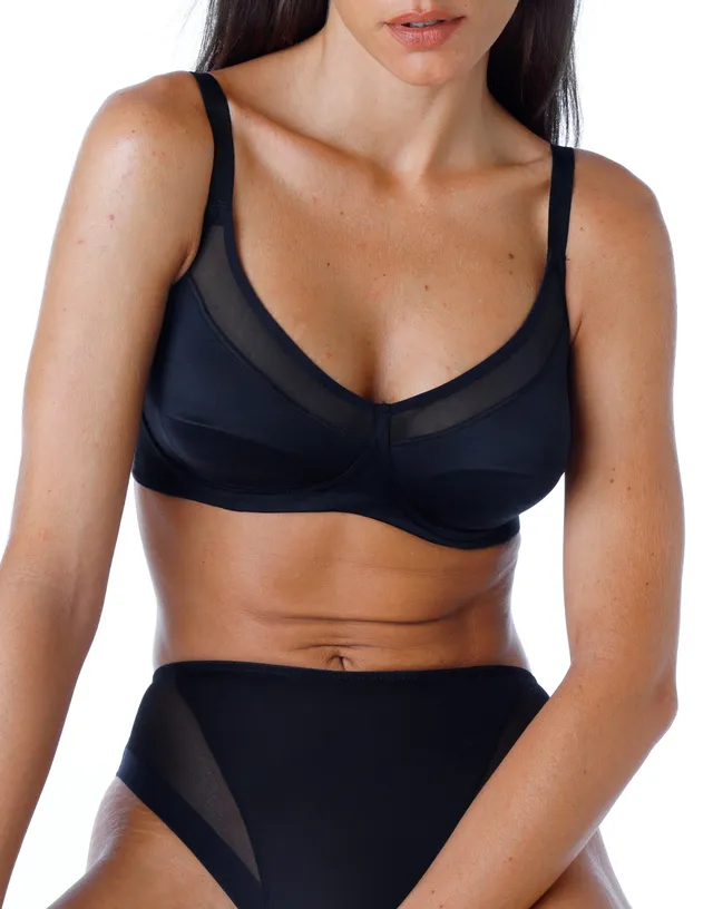 Lovable Generous Modern Shaping Reggiseno Senza Ferretto Nero