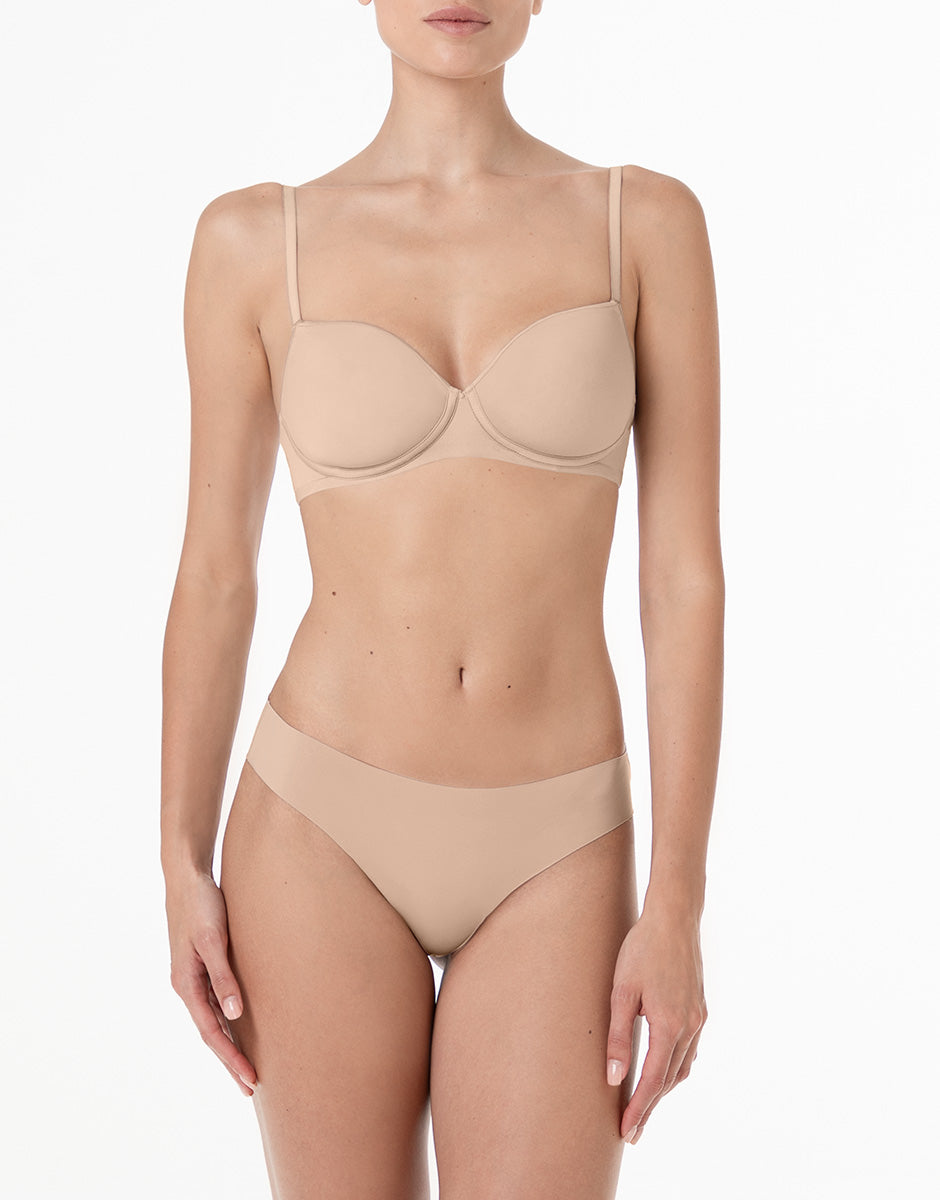 Lovable Invisible Breeze reggiseno senza ferretto nudo chiaro