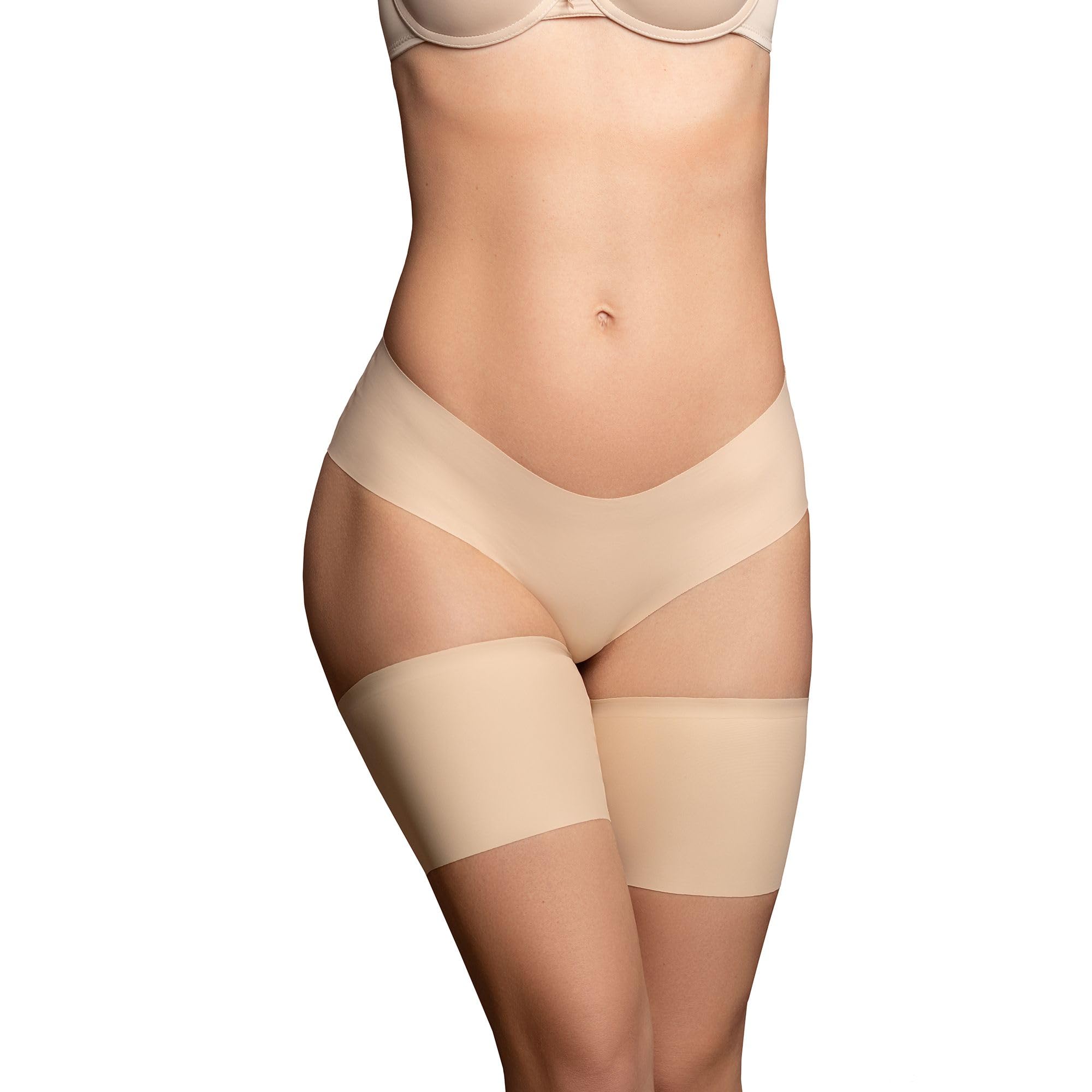 Bye Bra fasce coscia anti-sfregamento silicone nere