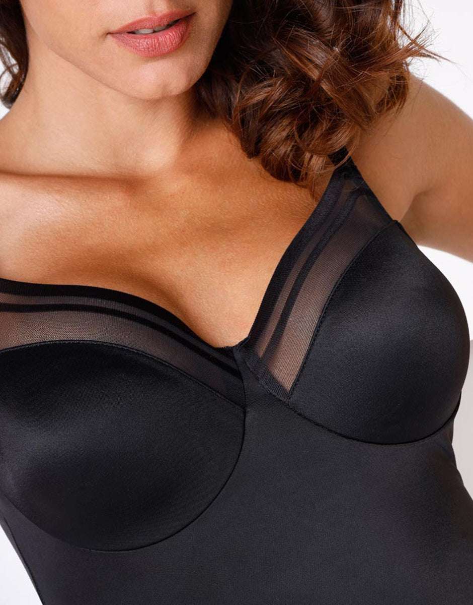 Lovable Shaping New Fit body nero senza imbottitura