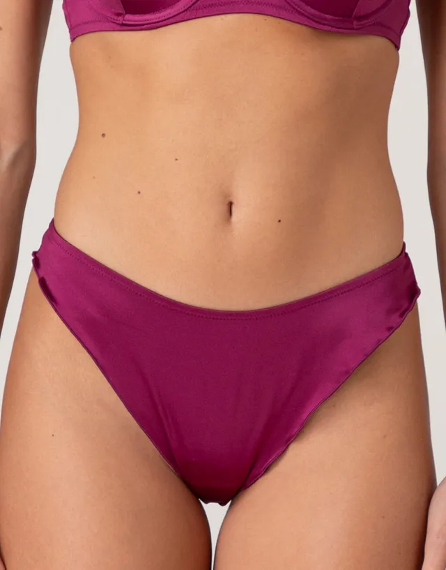 Lovable Chic Micro brasiliano microfibra lampone viola