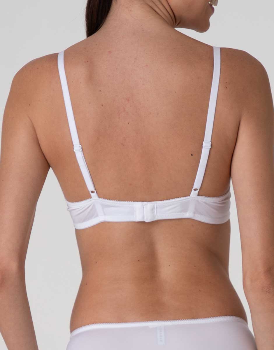 Lovable Beauty Curves reggiseno con ferretto bianco in pizzo