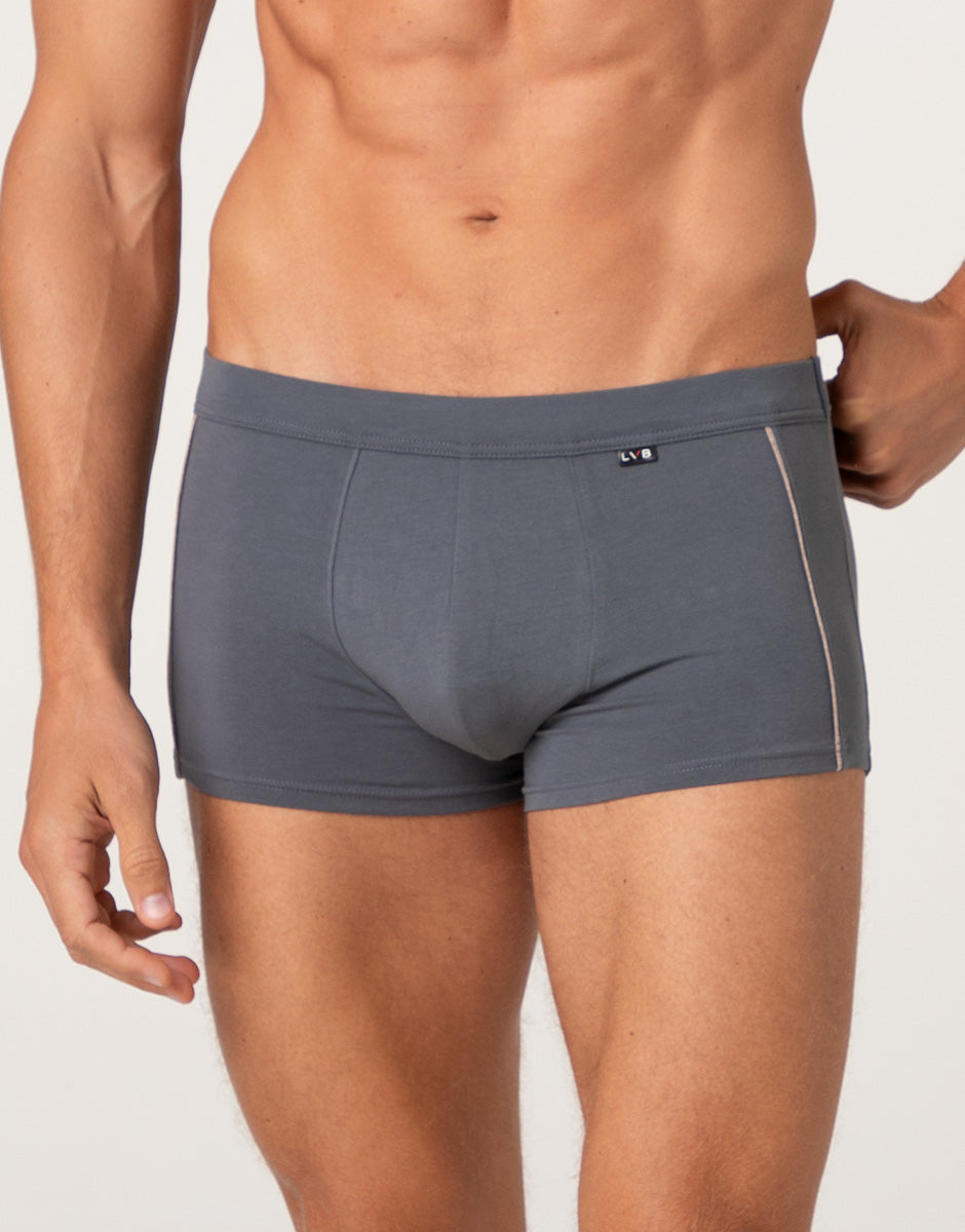 Lovable Dynamic Cotton boxer uomo grigio antracite cotone