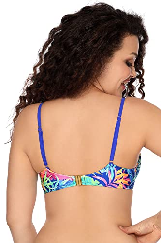 Ava SK-143 Top Bikini Full Cup Blu 9B