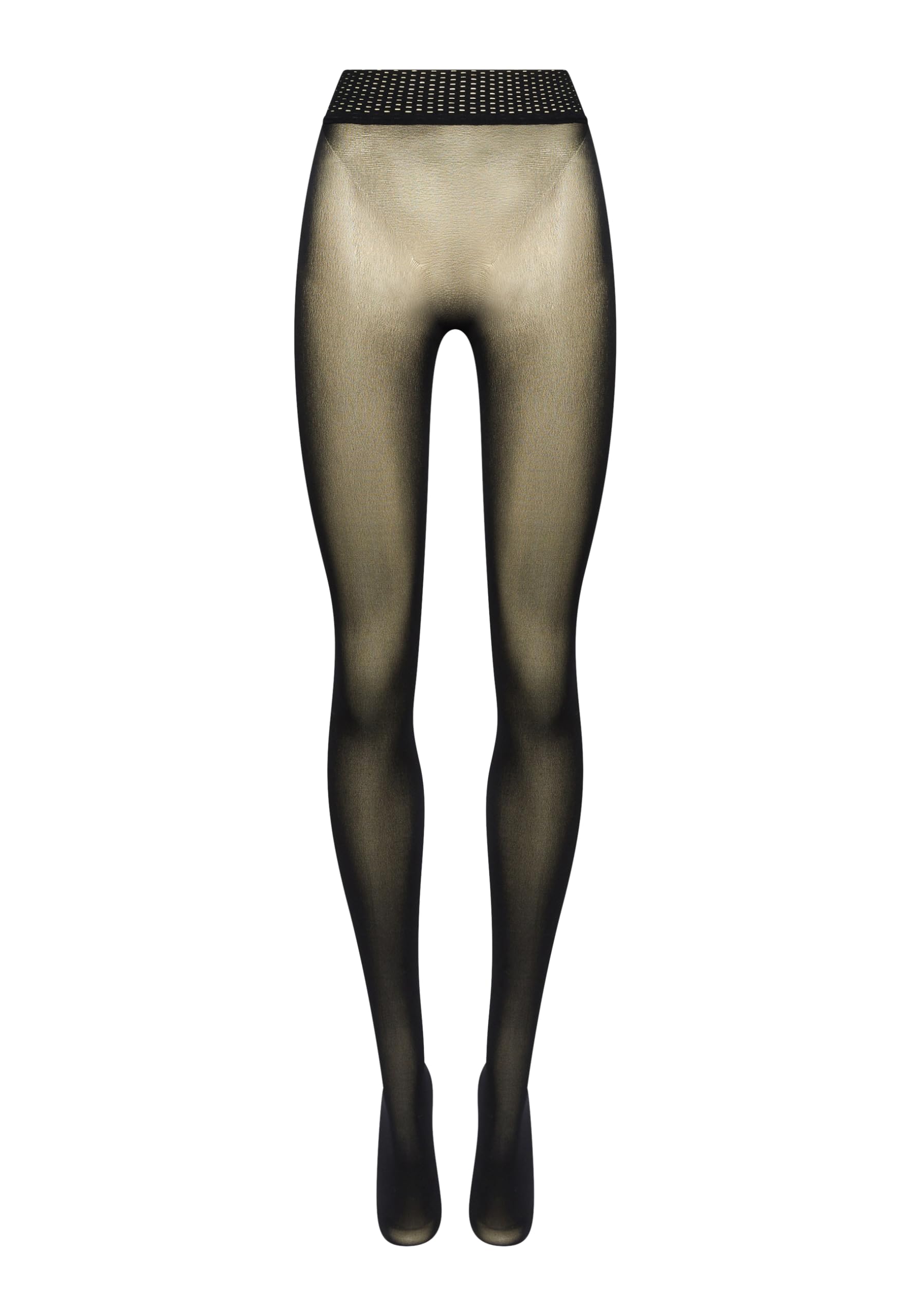 Wolford collant 50 denari 3 pezzi nero coprente