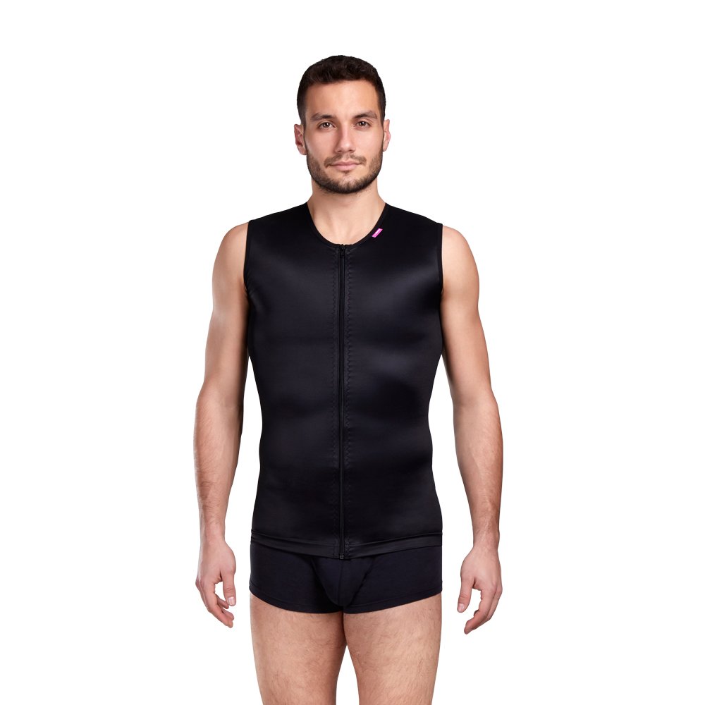 Lipoelastic MTmL Comfort gilet compressivo uomo Natural XS post operatorio