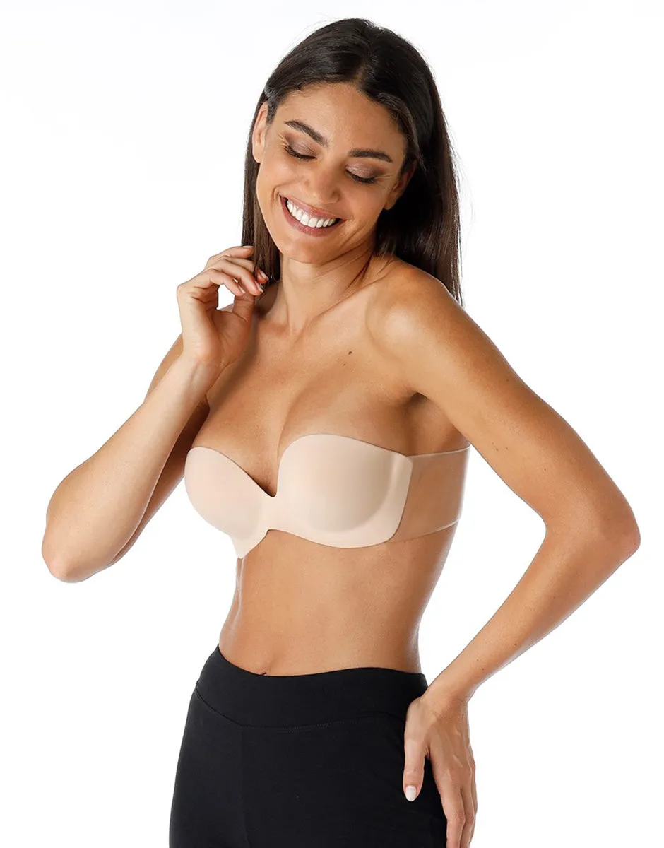Lovable Invisible Secret reggiseno adesivo skin push up silicone
