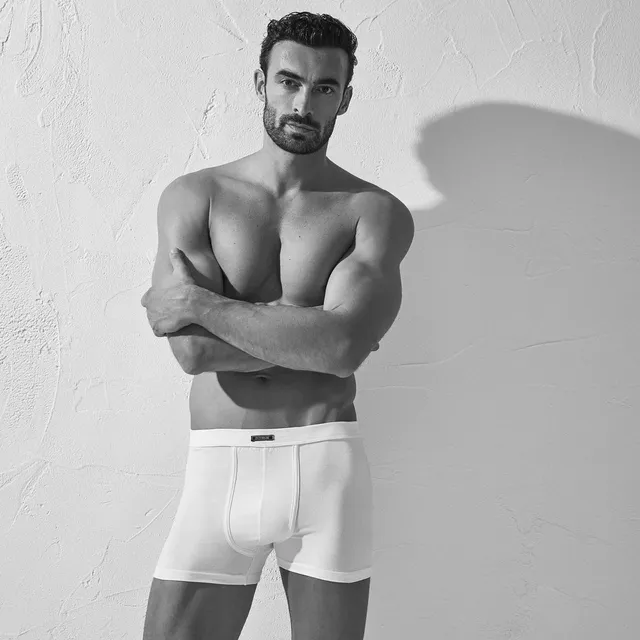 Intimami boxer uomo cotone bielastico 3 pezzi elastico ricoperto