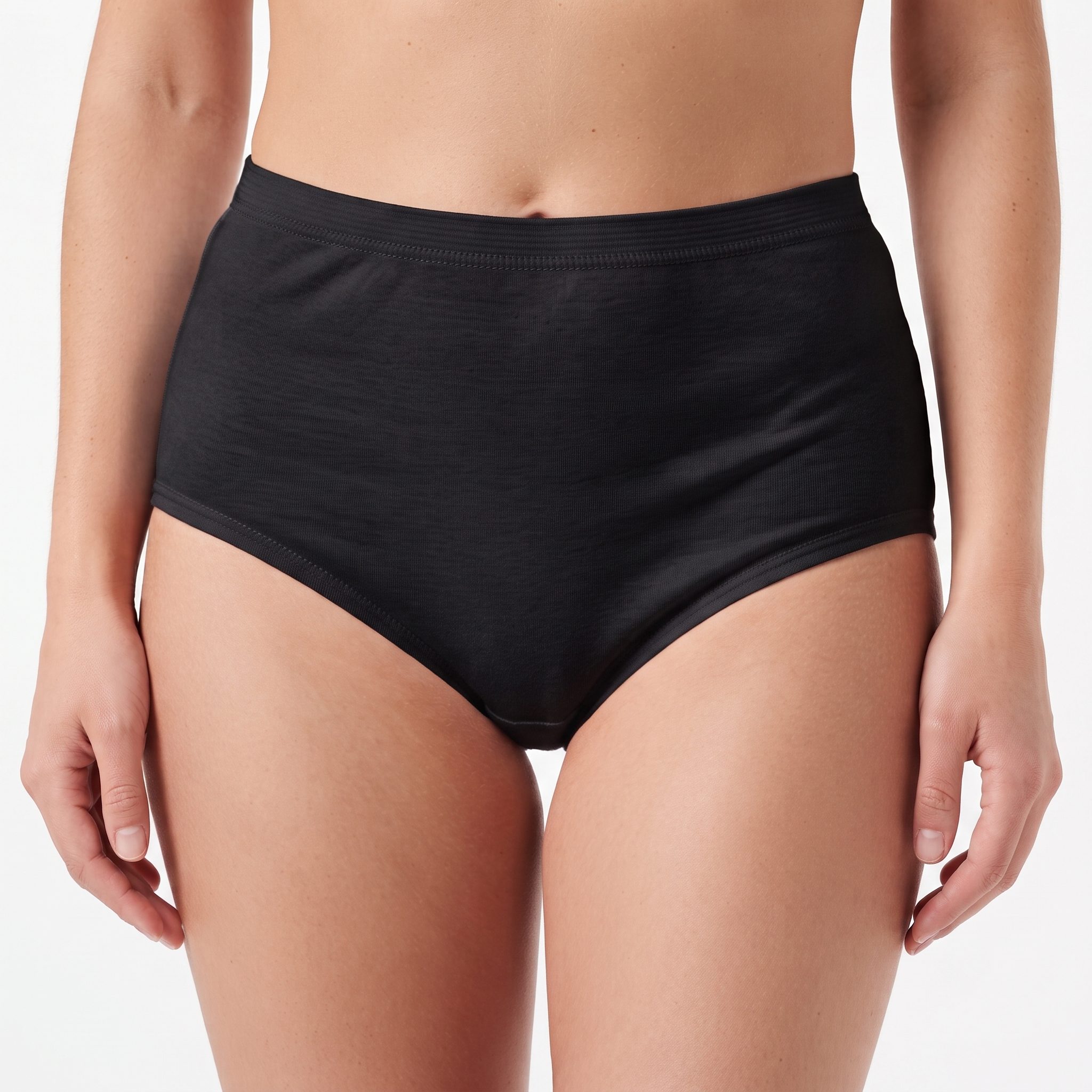INTIMAMI Culotta cotone bielastico 3 pezzi vita alta