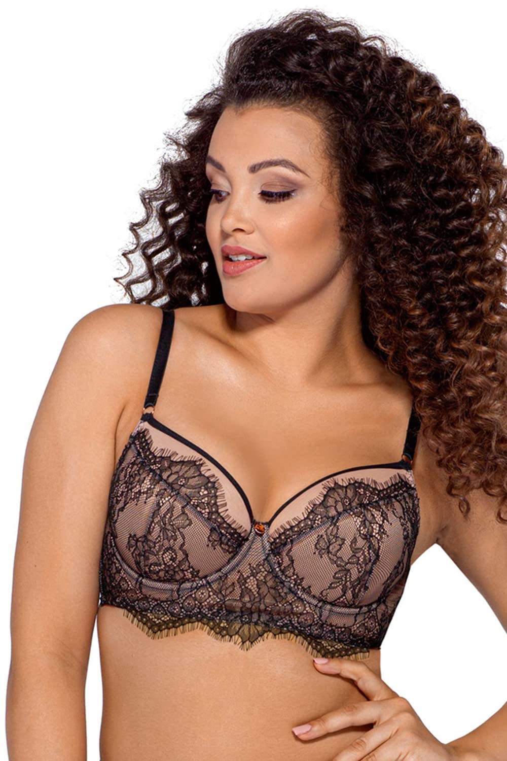 Ava 2007 Jardin reggiseno push-up 2B con pizzo