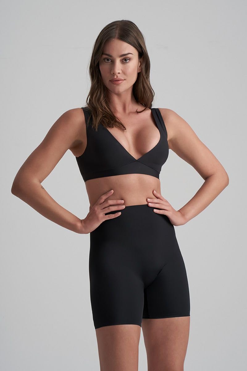 Bye Bra Invisible pantaloncini modellanti neri L anti-sfregamento