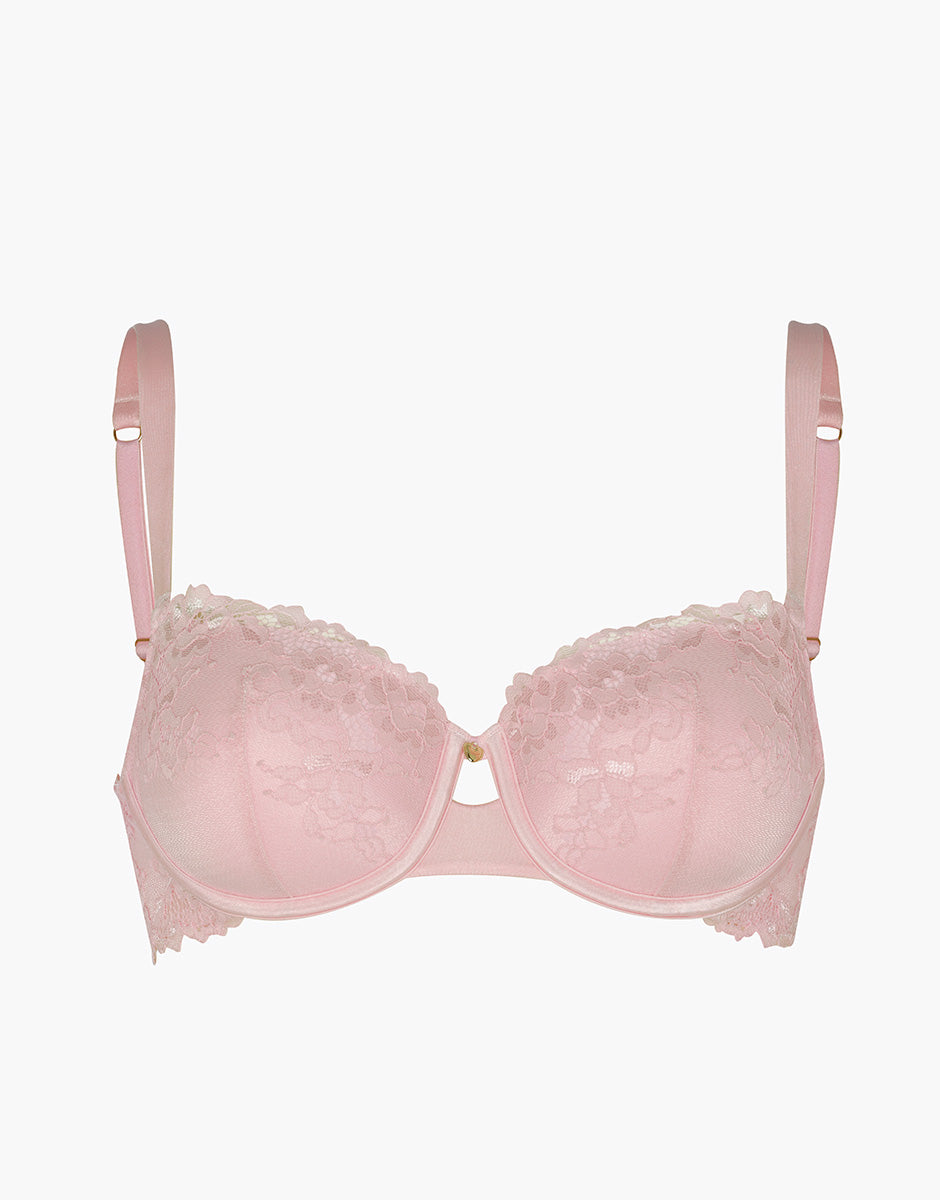 Lovable Lux Lace Balconette Reggiseno Pizzo Rosa Confetto