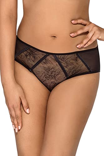 Ava Serseia 1995/B slip brasiliano nero in tulle