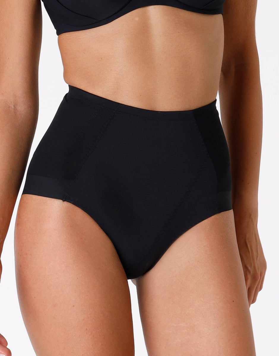 Lovable The Celebrity Secret guaina vita regolare nera contenitiva