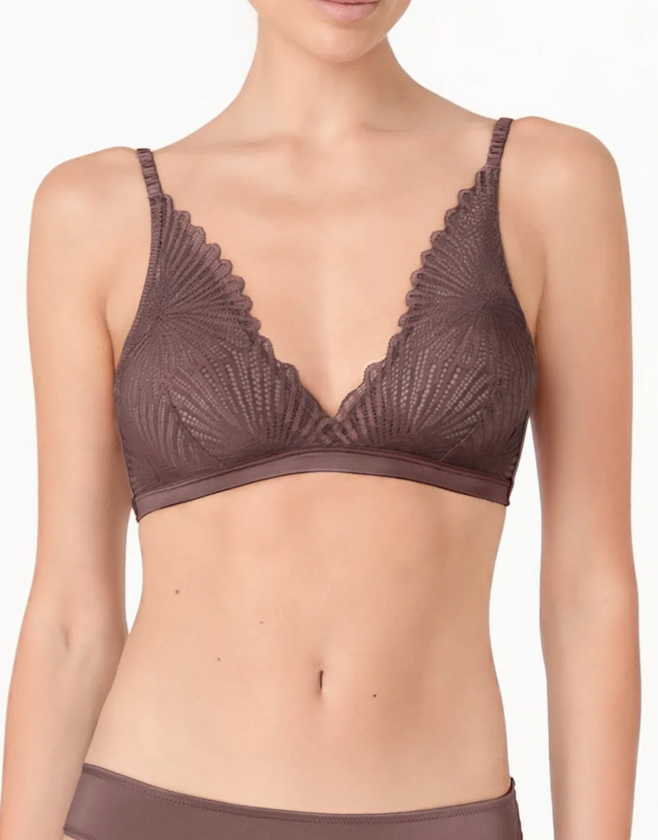 Lovable Blowball Lacy Micro Reggiseno Triangolo Nocciola