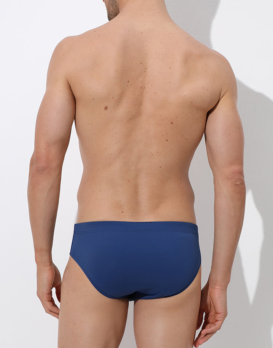 Lovable Universal RCS slip mare uomo blu tinta unita