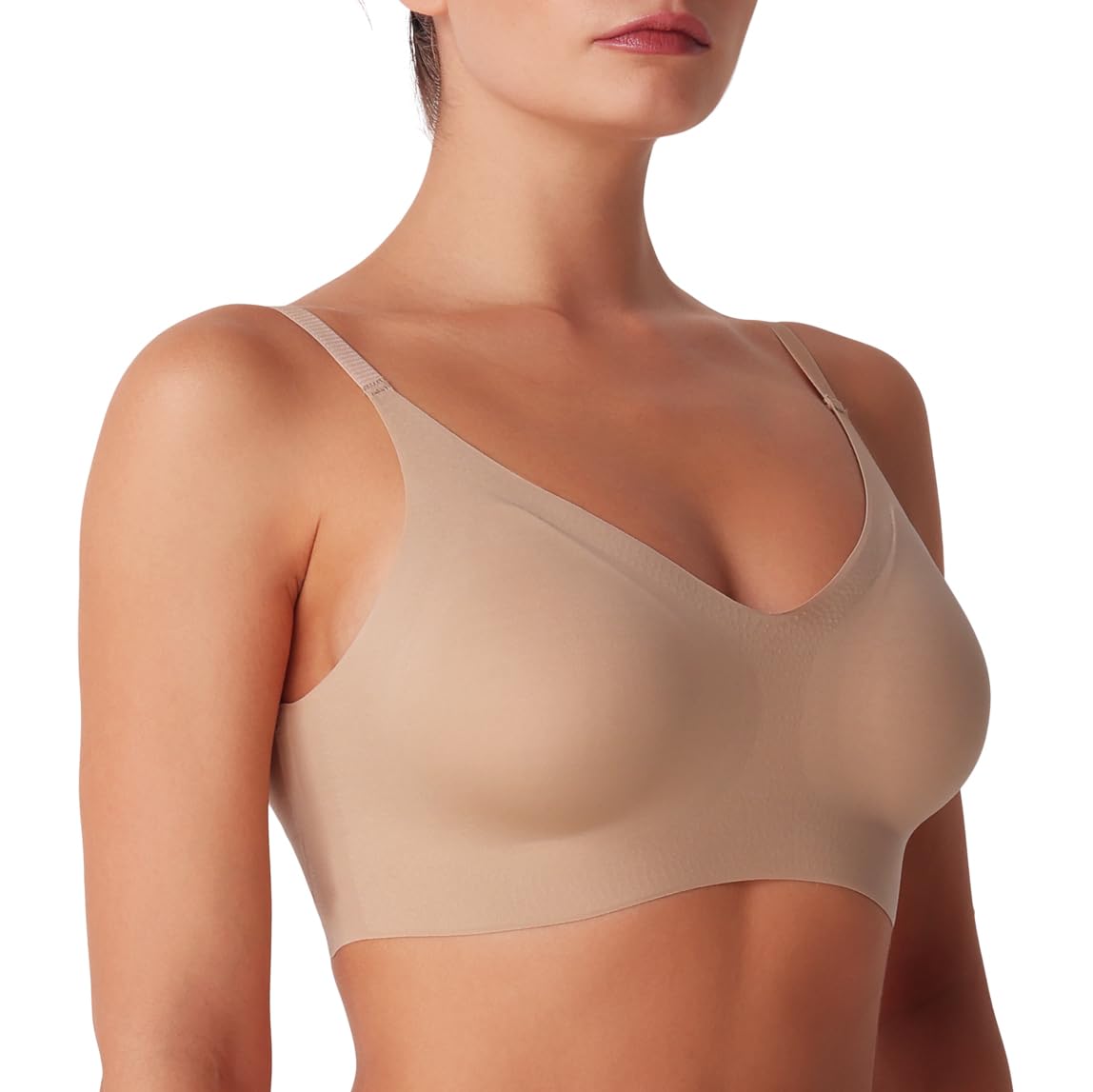 Cotonella Invisible reggiseno senza ferretto taglia M microfibra