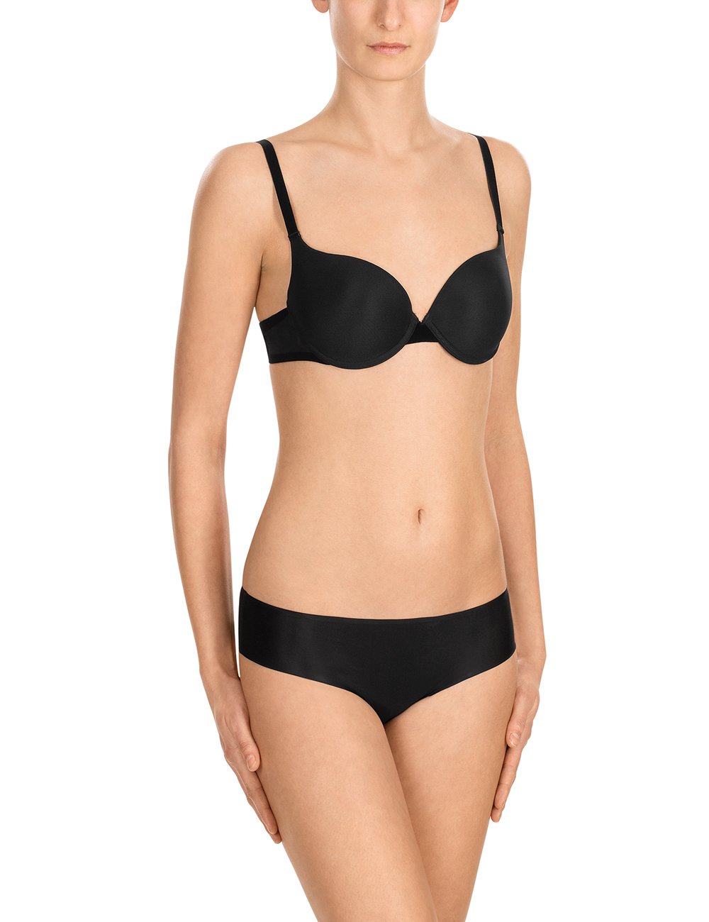 Wolford Skin String perizoma nero S senza cuciture