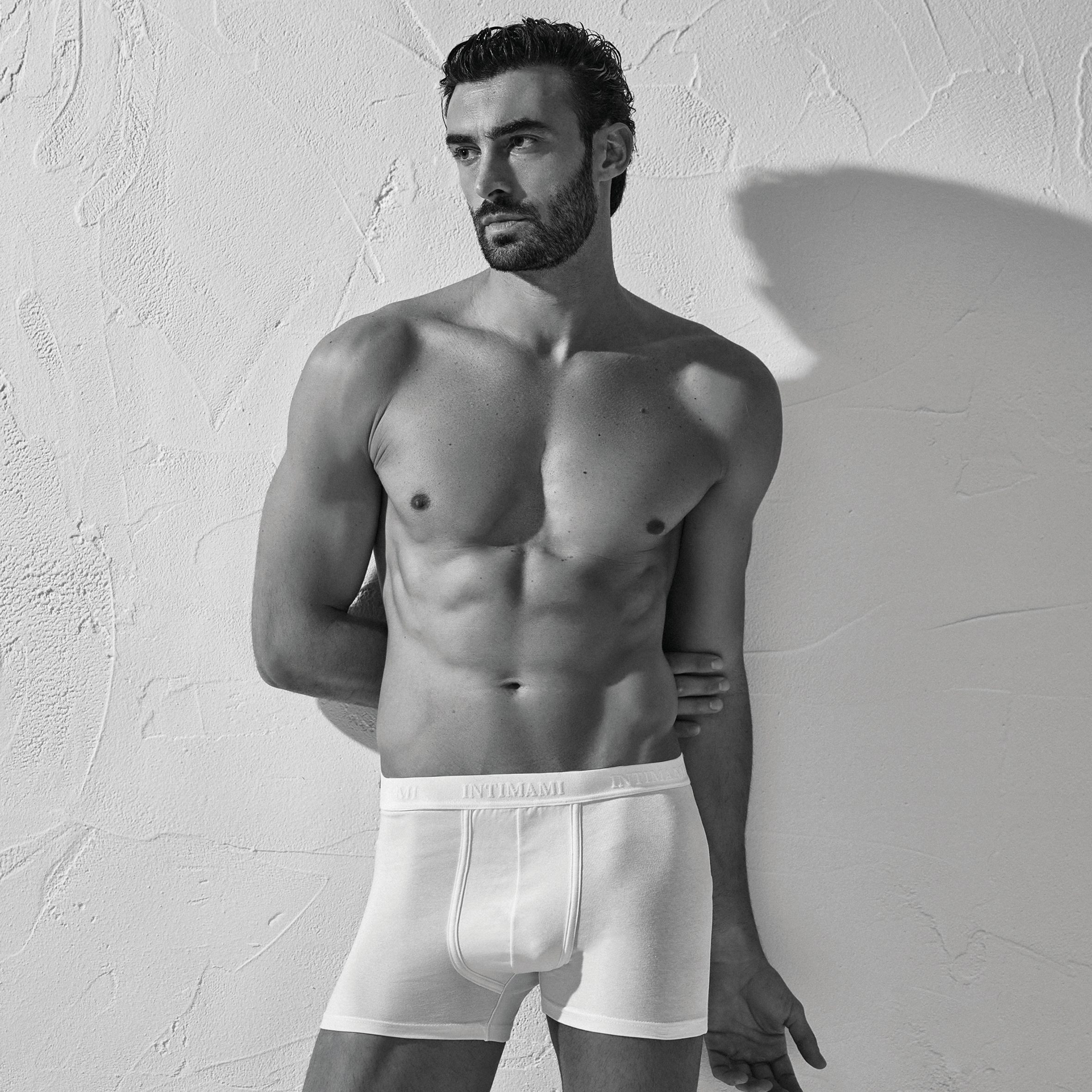 Intimami Boxer Uomo Elastico Esterno Cotone 3 Pezzi