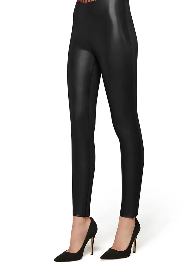 Wolford Jo Leggings Pelle Vegana Elasticizzati