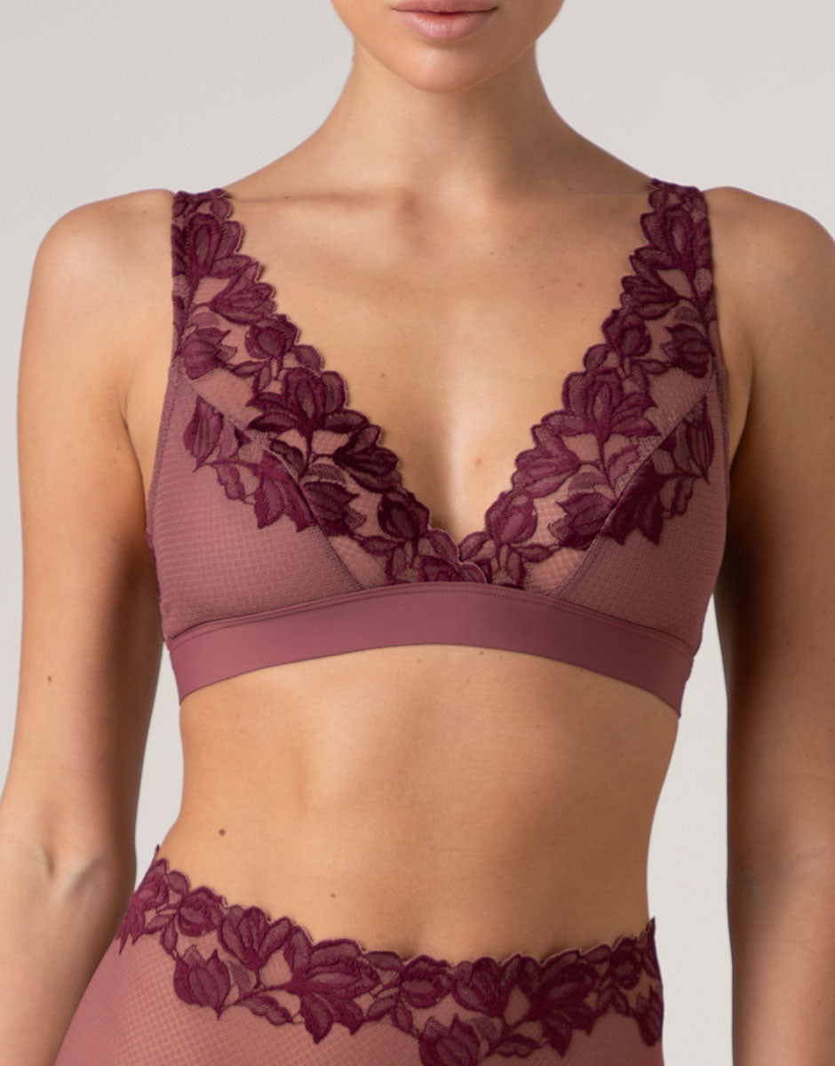 Lovable Elegant Muse reggiseno a vela senza ferretto amaranto