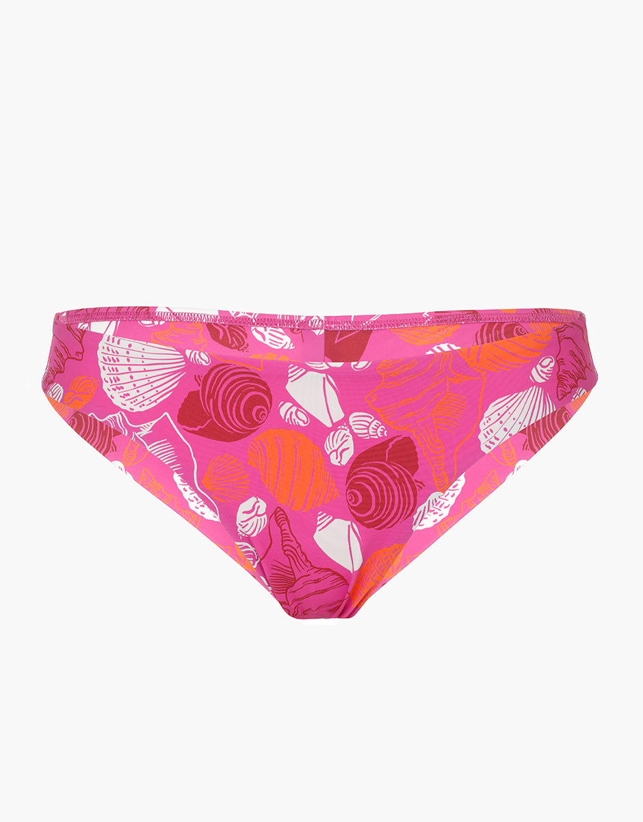 Lovable RCS Recycled costume brasiliano fucsia conchiglie nylon
