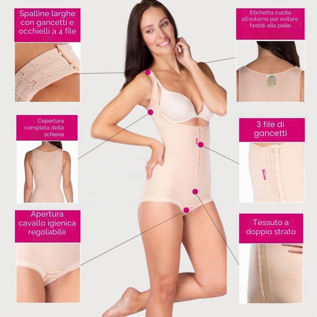 Lipoelastic VH Body Variant guaina compressiva pelle