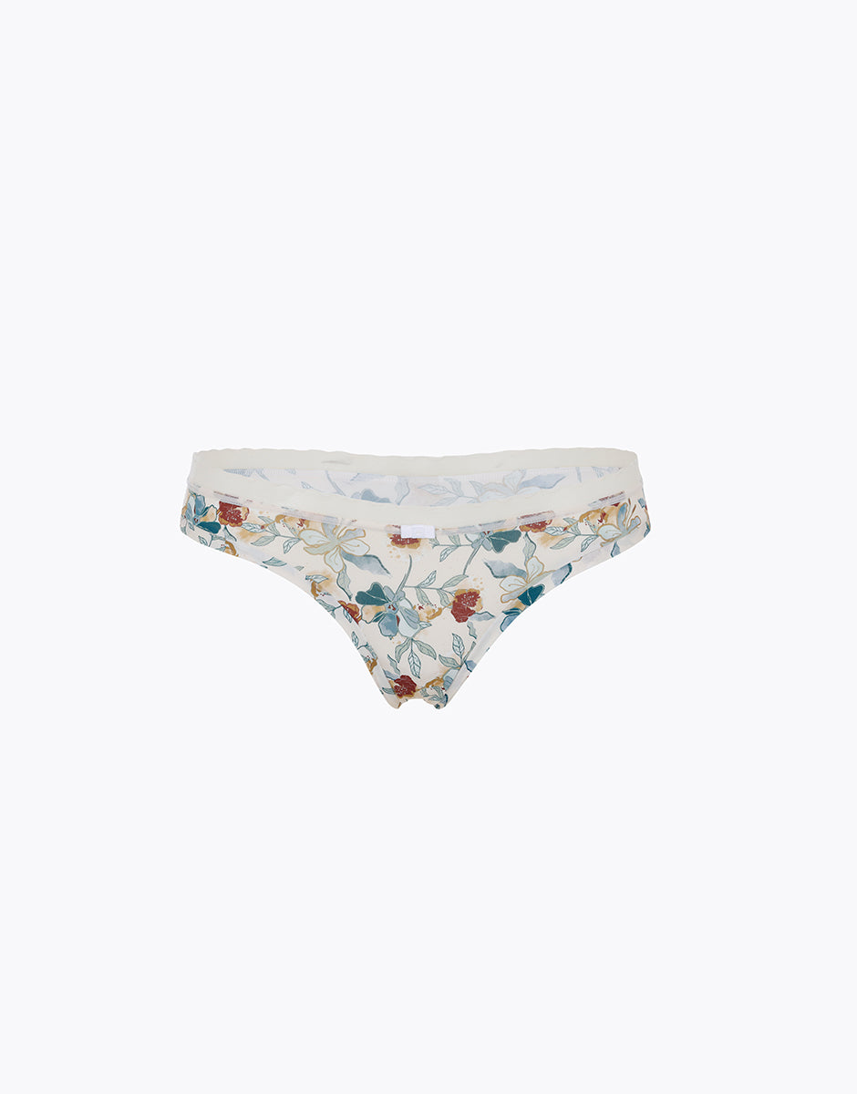 Lovable My Daily Comfort Brasiliana Avorio Fiori Microfibra