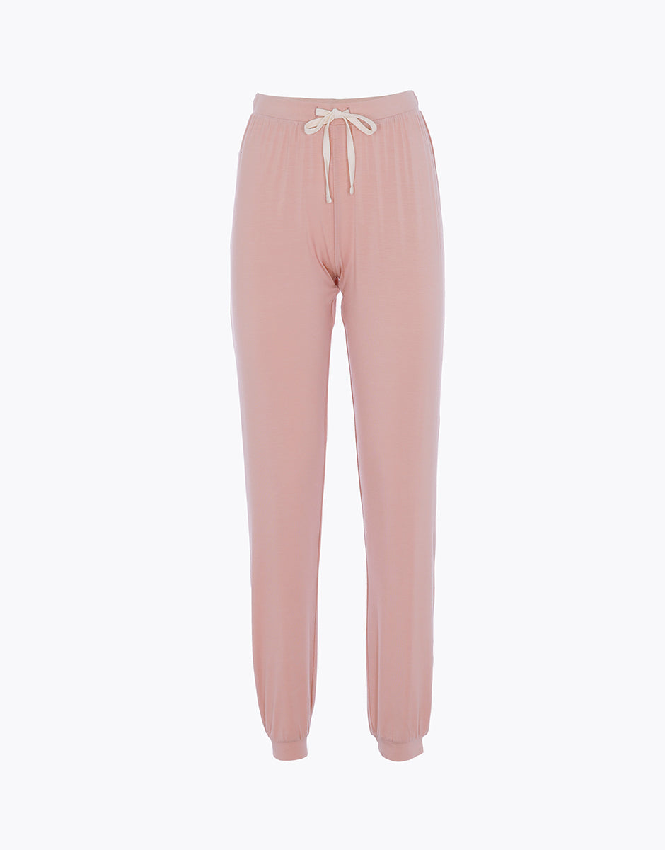 Lovable Pantaloni Lunghi Pigiama Viscosa Rosa Blush