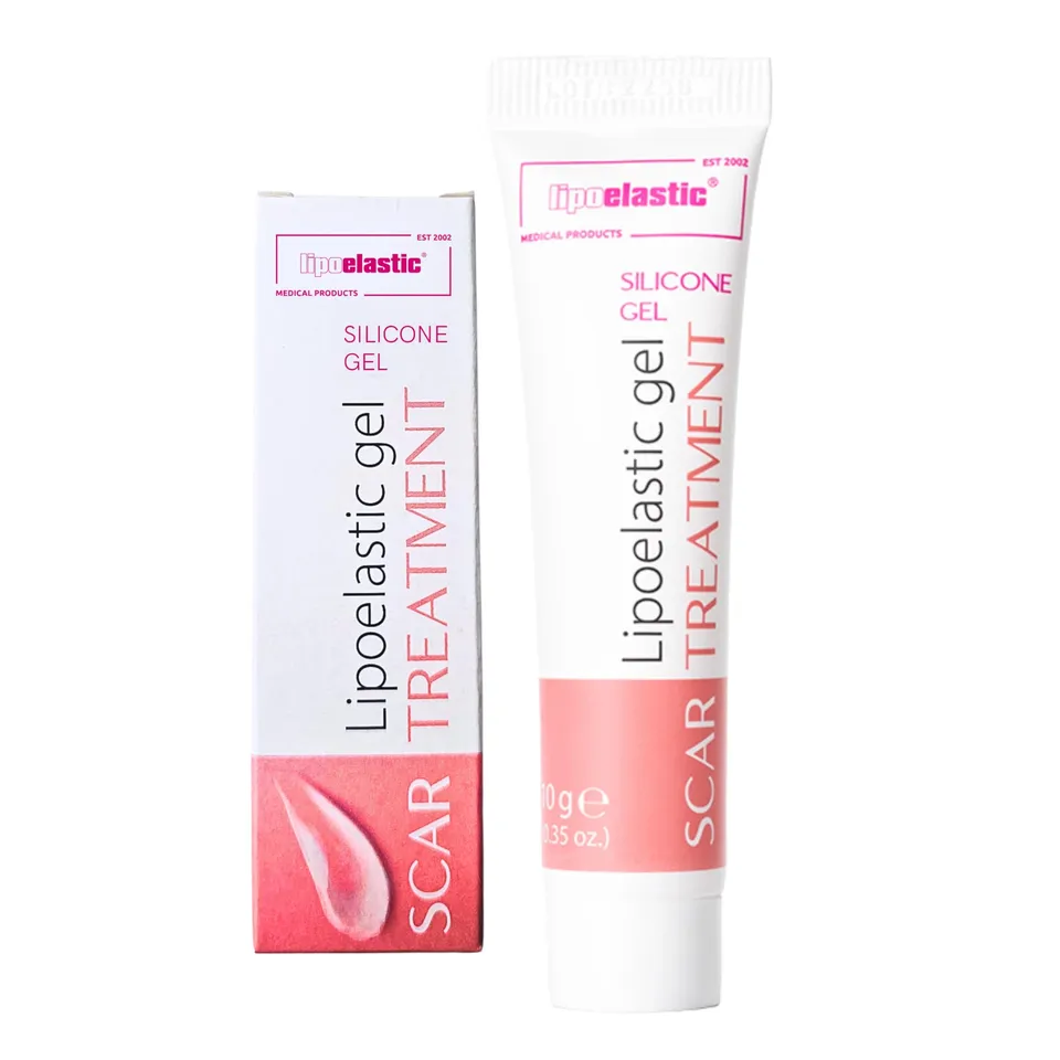 Lipoelastic gel silicone cicatrici vitamina E 10g trasparente