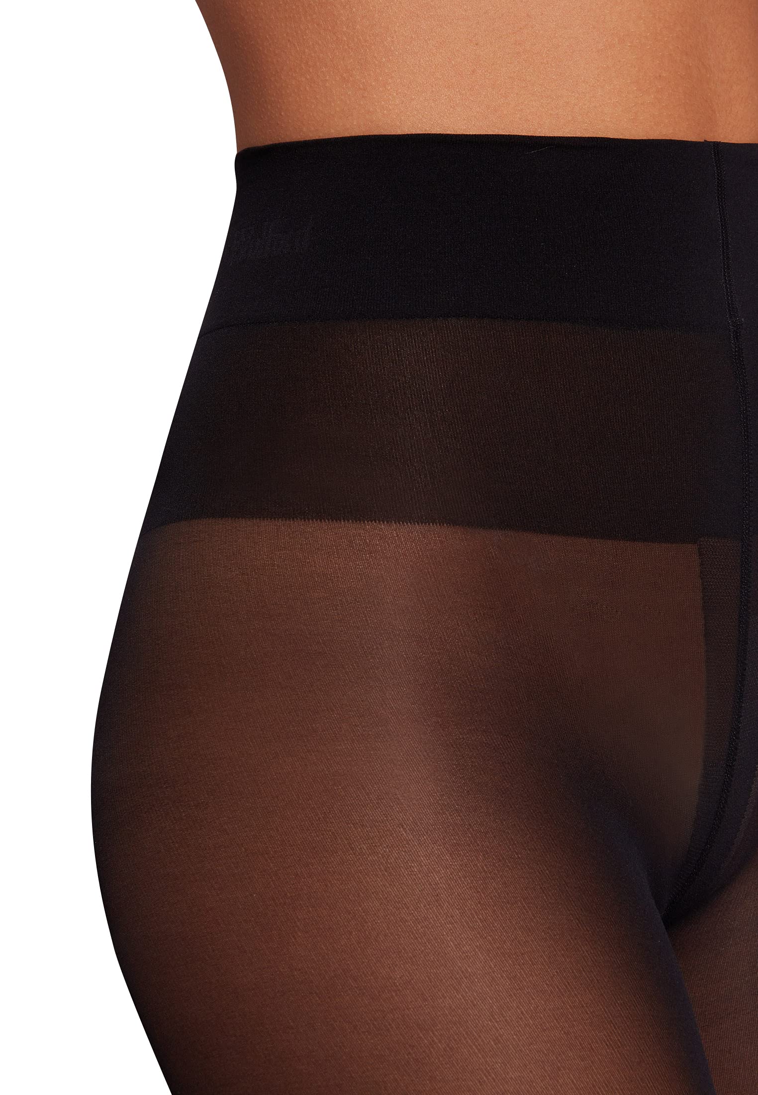 Wolford Comfort Cut collant 40 denari opaco cintura regolabile