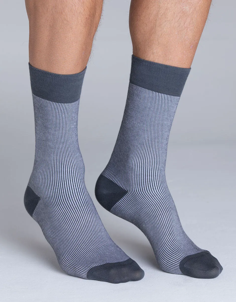 Lovable Man Fancy Cotton LLF1T calzini corti antracite