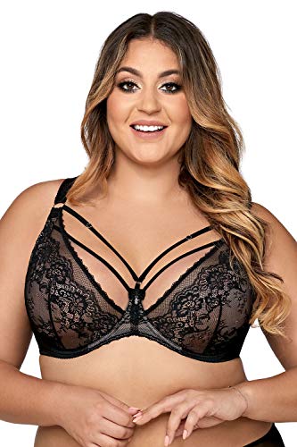 Ava 1824 Venus reggiseno non imbottito nero in pizzo
